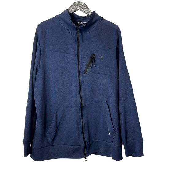 Spyder Men’s Navy Blue Sweatshirt - Picture 1 of 5